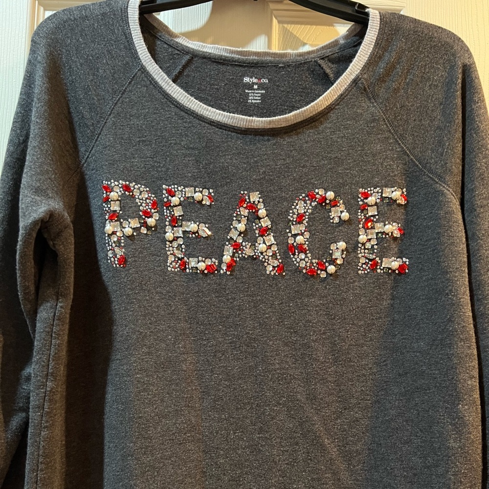 Bling Holiday Top